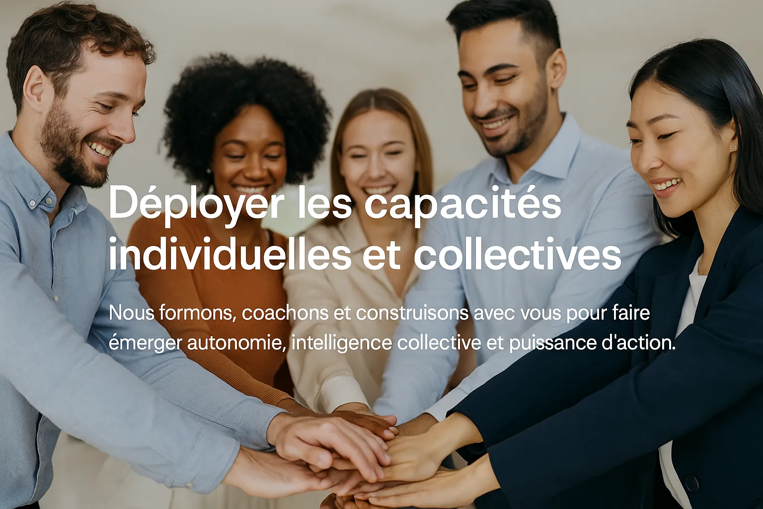 Des humains qui grandissent ensemble